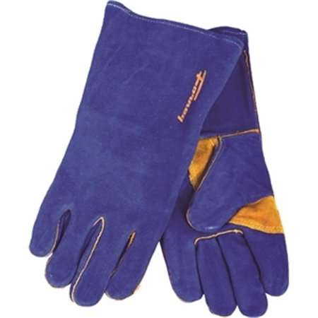 FORNEY Industries Inc 53423 Gloves Welding Heavy-Duty Blue Mens, X-Large FO388024